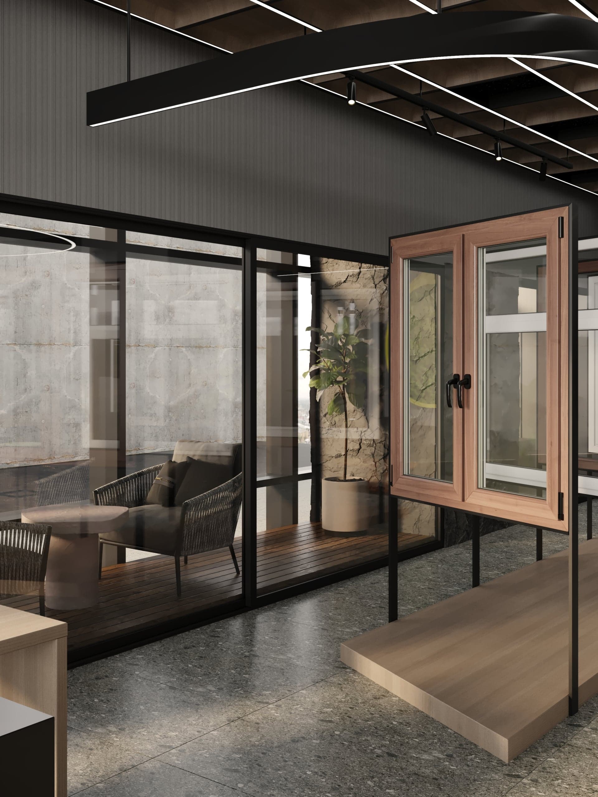 Detaliu de produs în Showroom Deco Plast