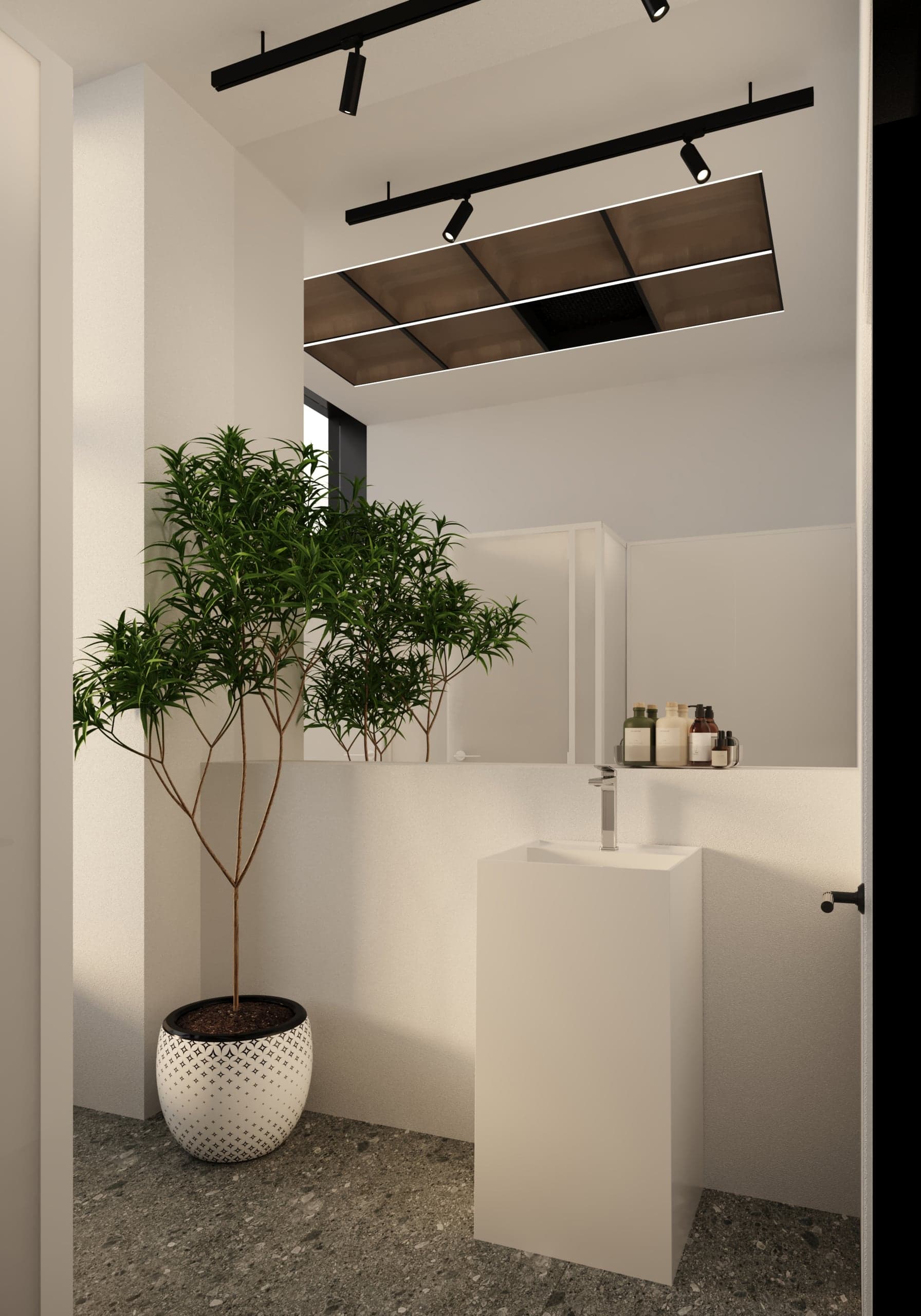 Perspectivă asupra Showroom Deco Plast