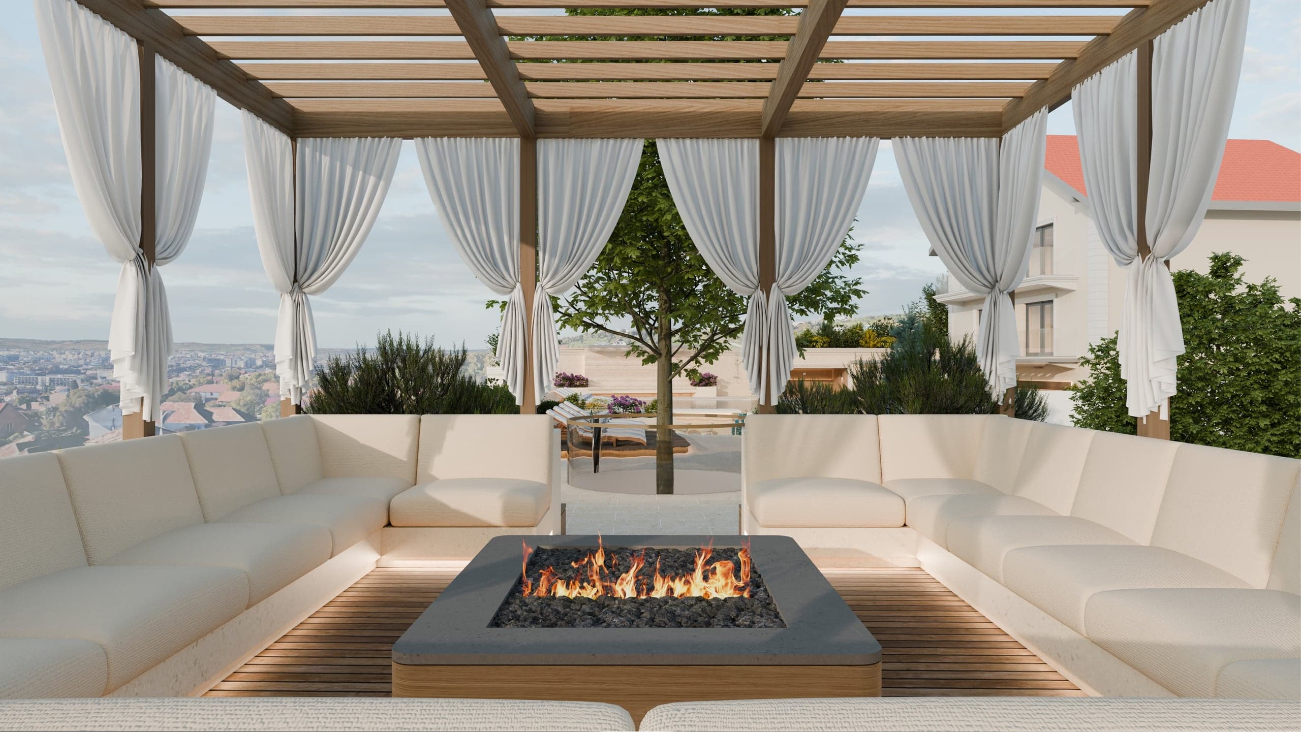 Terasa Panoramică — atmosferă de relaxare pe terasă