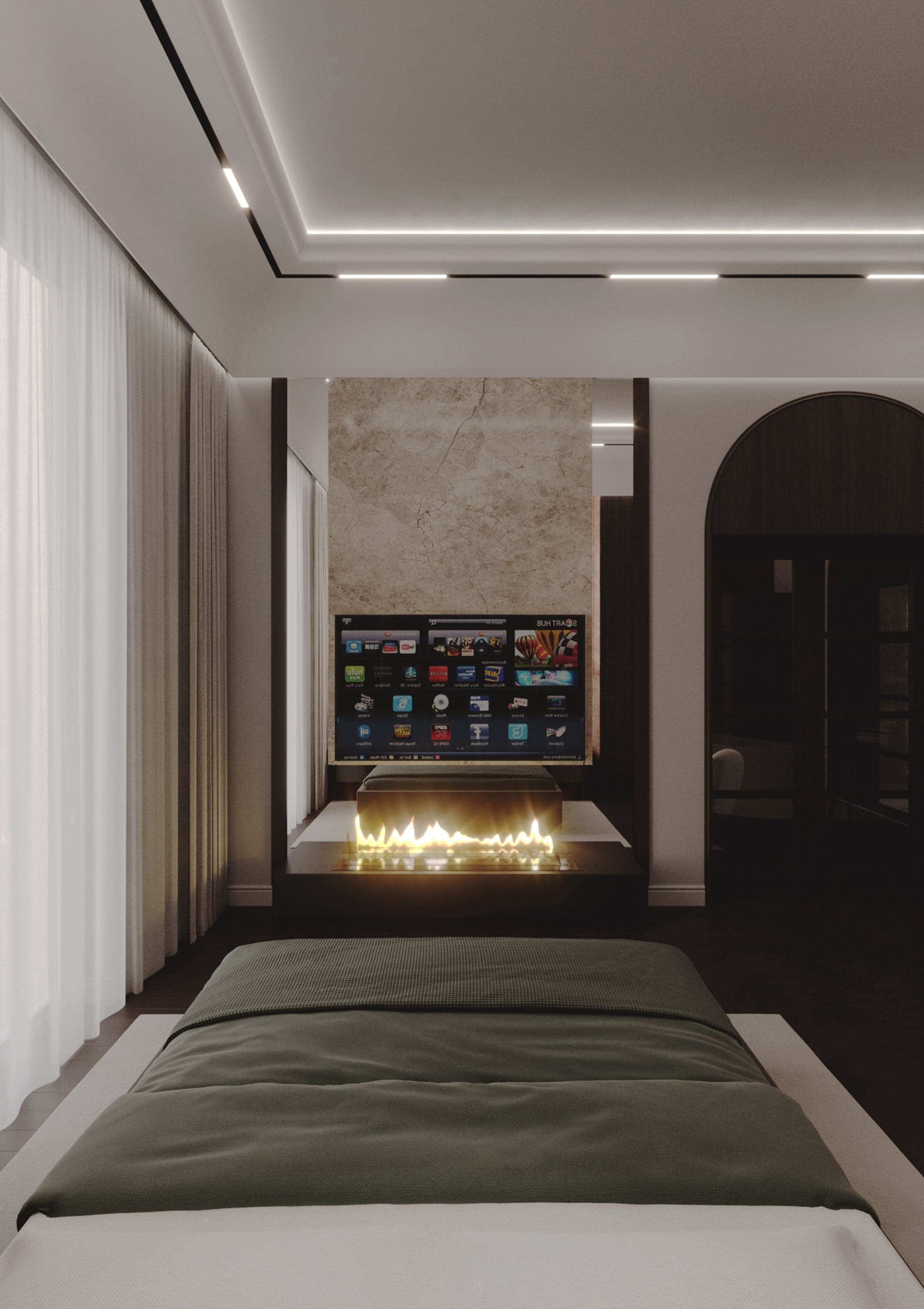 Detaliu de atmosferă în Apartament Veneția
