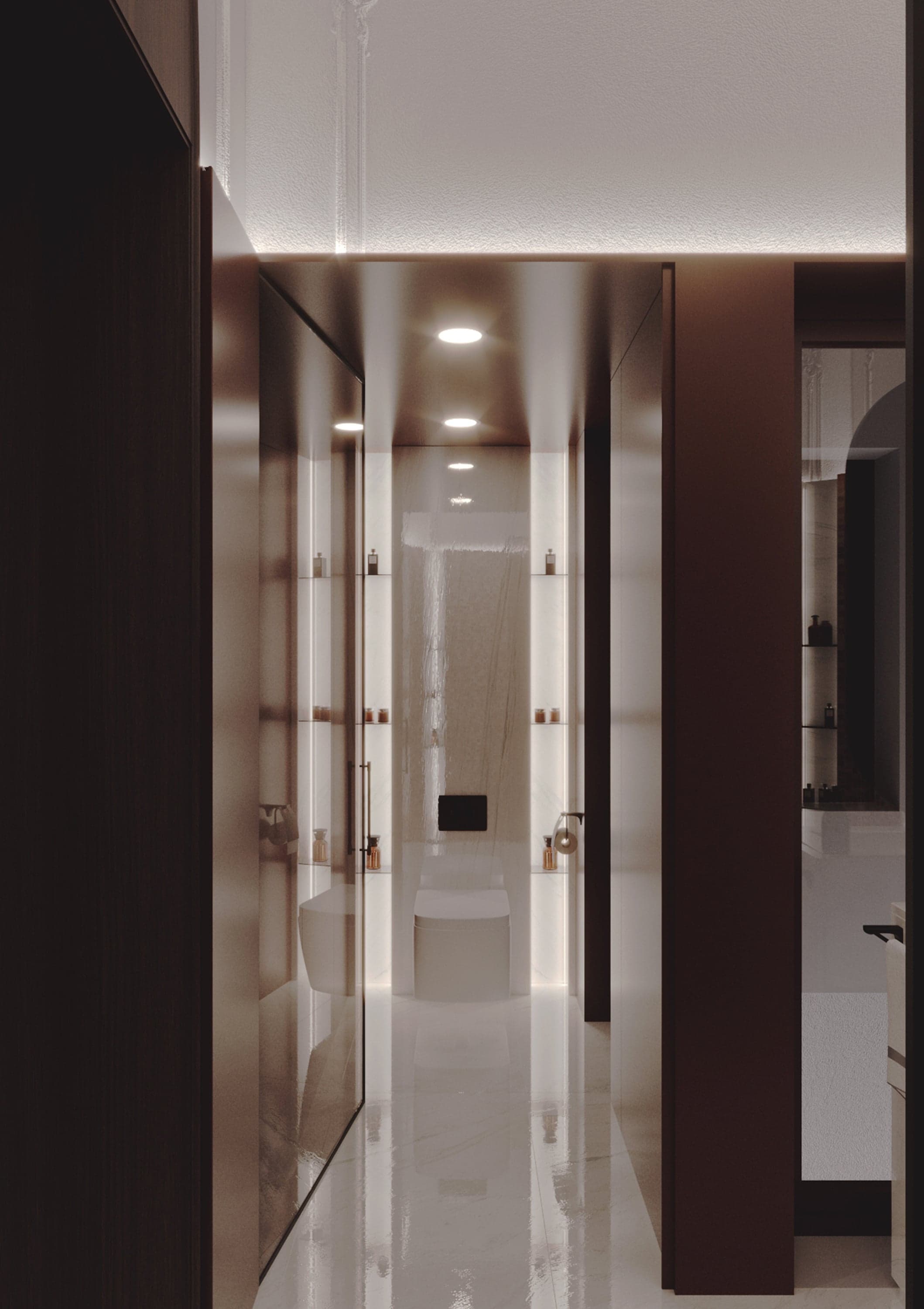 Detaliu de design în Apartament Veneția