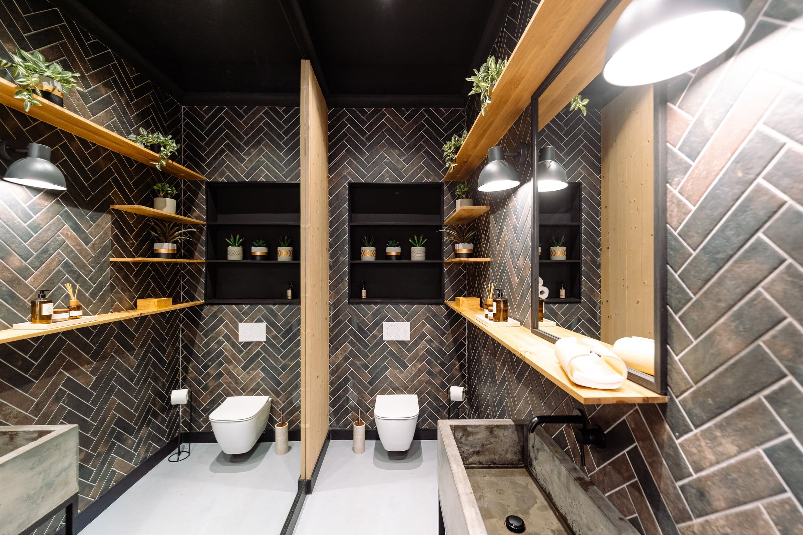 Detaliu de atmosferă în Industry Beauty Salon