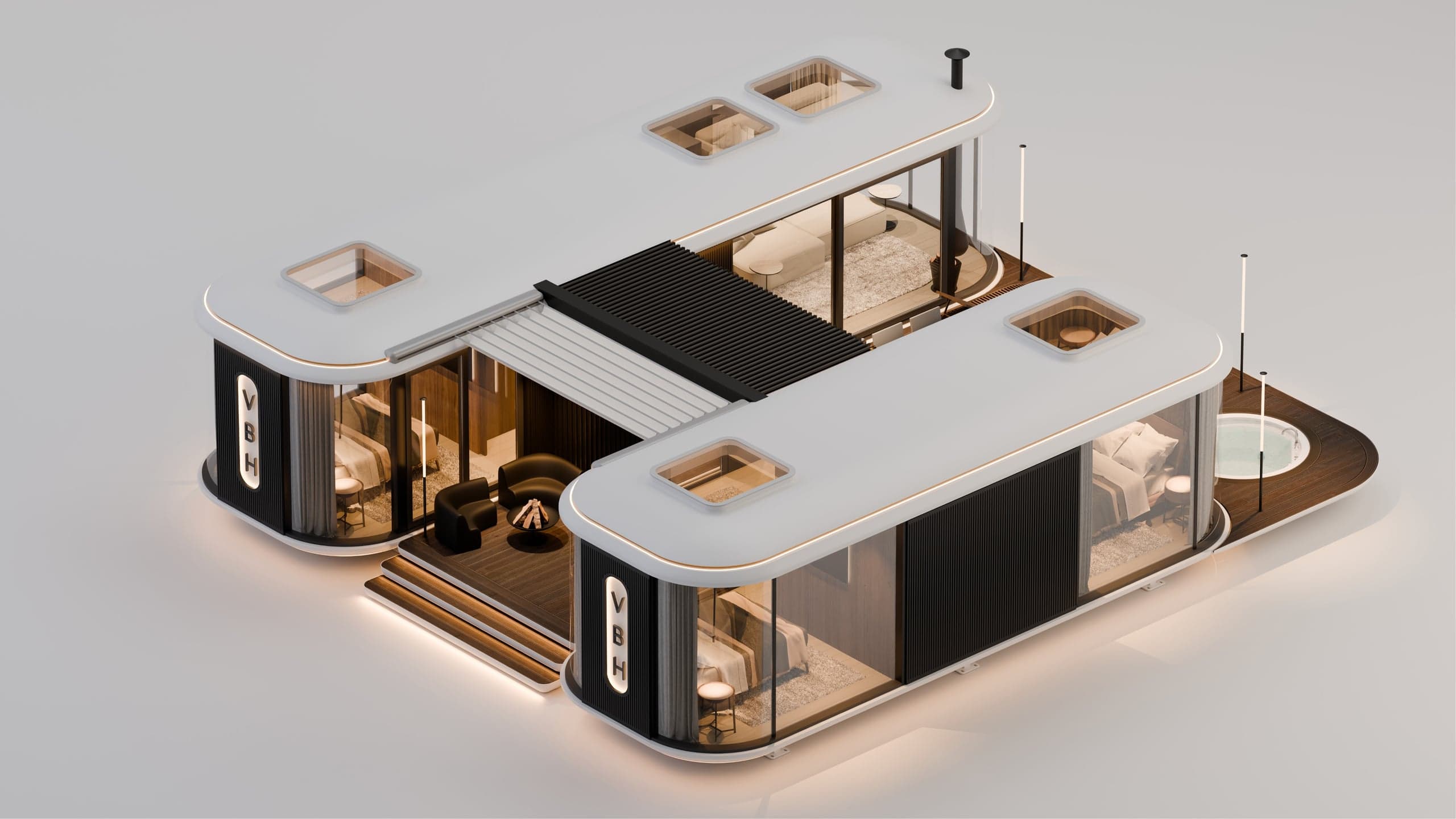 Integrare în peisaj — ViewBox Houses
